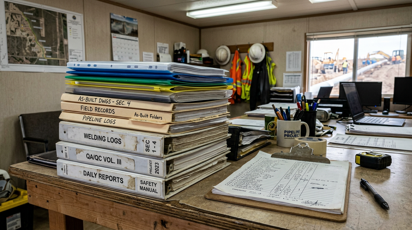 Комплектация исполнительной документации на строительстве нефтегазовой инфраструктуры